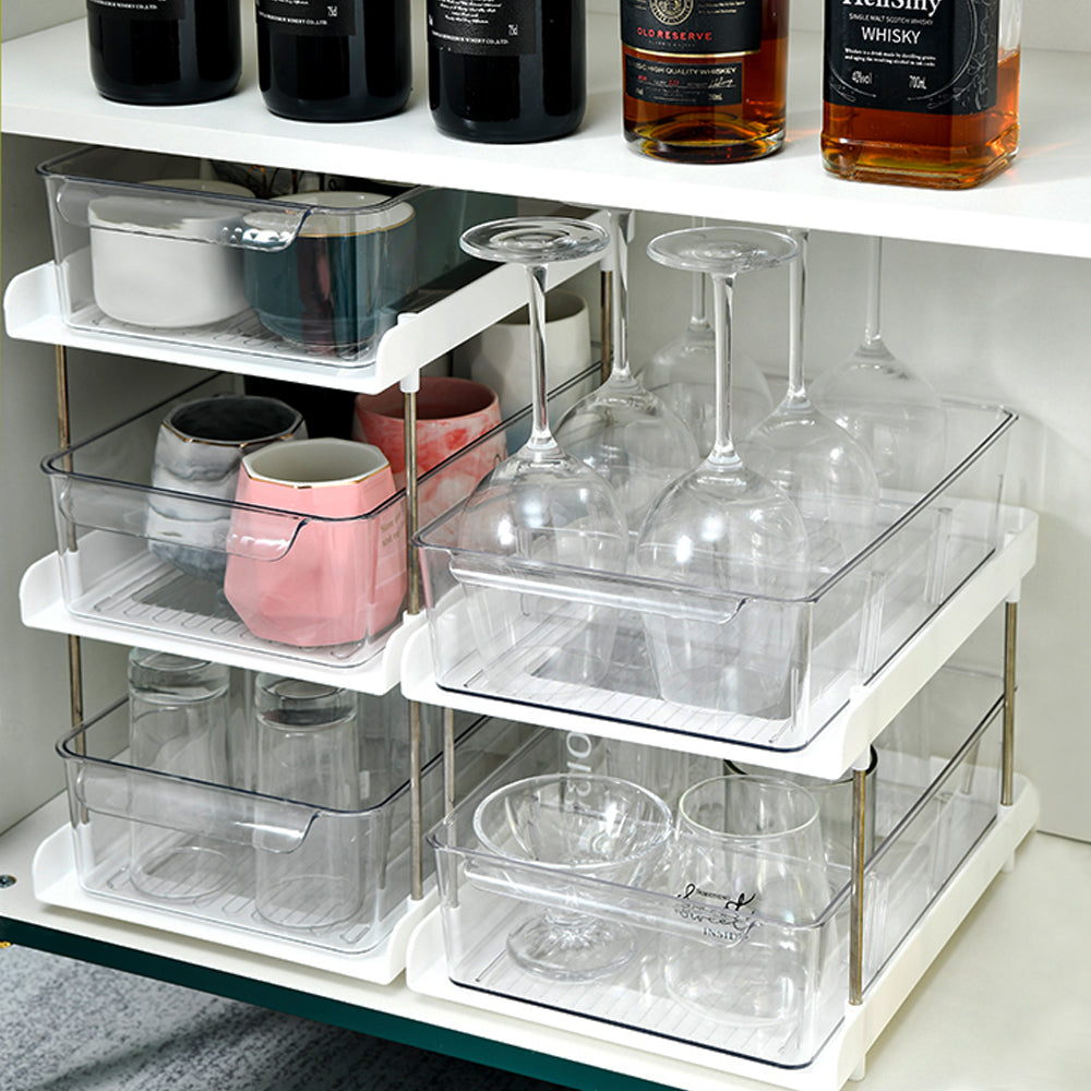 Lille Home Two-Tier Sliding Organizer