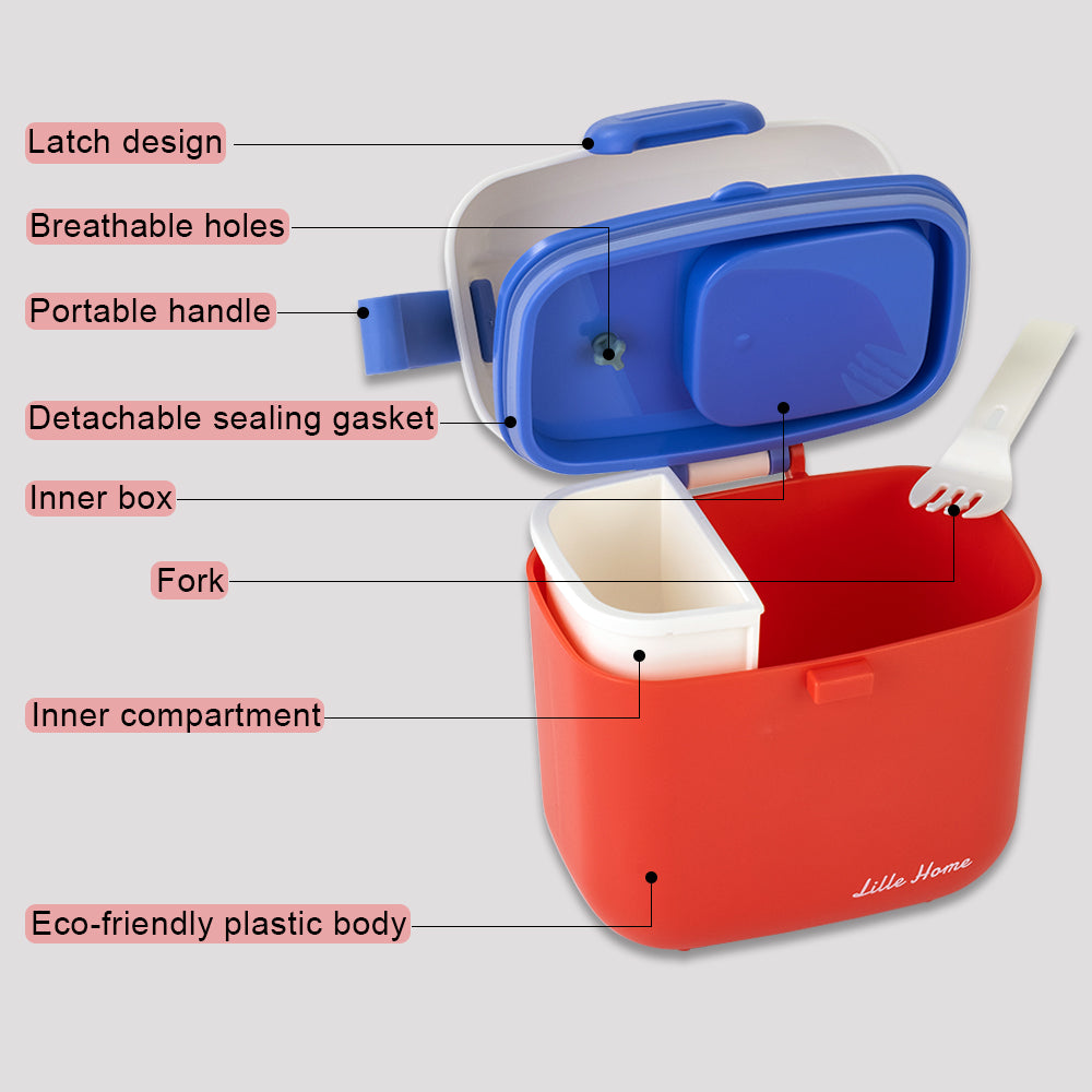 Lille Home Portable Multipurpose Snack Containers