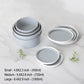 Lille Home Stackable Airtight Food Storage Containers with Lids, Set of 6