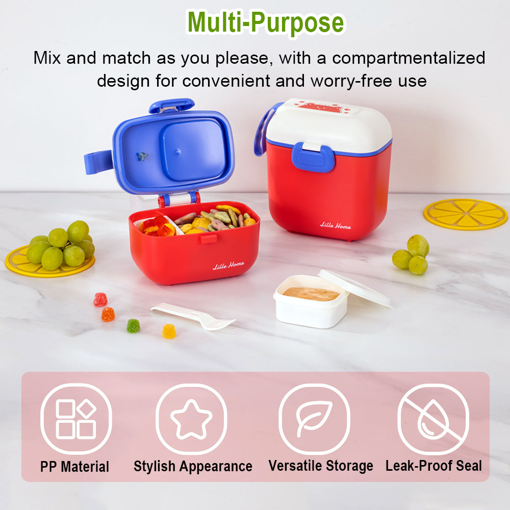 Lille Home Portable Multipurpose Snack Containers