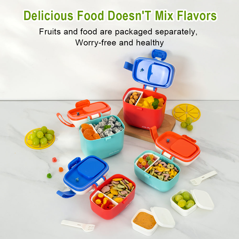 Lille Home Portable Multipurpose Snack Containers