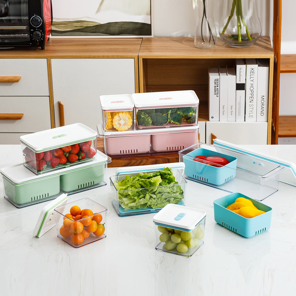 Lille Home Stapelbare Produce Saver, Organizer Binnen/Opbergcontainers Lille Home Stapelbare Produce Saver, Organizer Binnen/Opbergcontainers