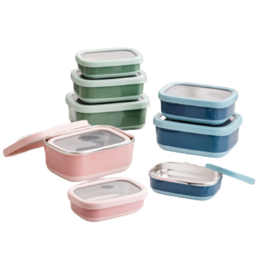 Lille Home Lunch Box Set, A Vacuum Insulated Bento/Snack Box Keeping Food  Warm for 4-6 Hours, Two St…See more Lille Home Lunch Box Set, A Vacuum