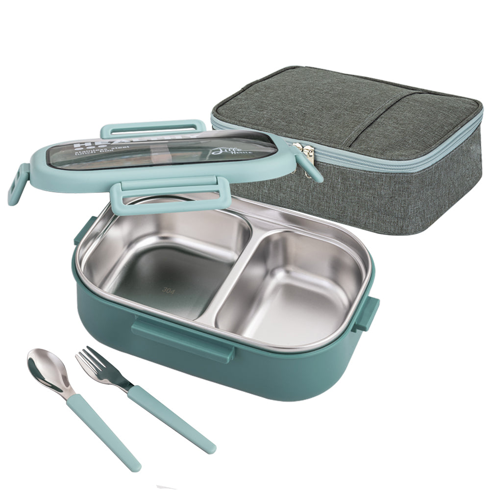 Lunch™ Bento Box with Stainless Steel Utensils