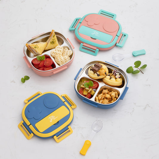 Lille Home Lunch Box Set, A Vacuum Insulated Bento/Snack Box Keeping Food  Warm for 4-6 Hours, Two St…See more Lille Home Lunch Box Set, A Vacuum