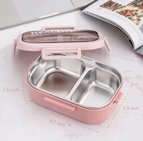 Lille Home Vacuum Insulated Lunch Box Set for Men & Women - Leak-Proof  Bento Box, Meal Prep & Food S…See more Lille Home Vacuum Insulated Lunch  Box